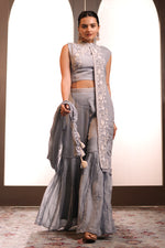 Load image into Gallery viewer, Indore Stern With One Style Pearl And Sequin Work Jacket