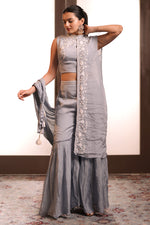 Load image into Gallery viewer, Indore Stern With One Style Pearl And Sequin Work Jacket