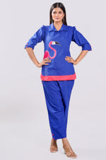 Load image into Gallery viewer, Cotton Fabric Thread Work Co-Ord Set